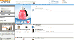 Desktop Screenshot of 1stperfume.com